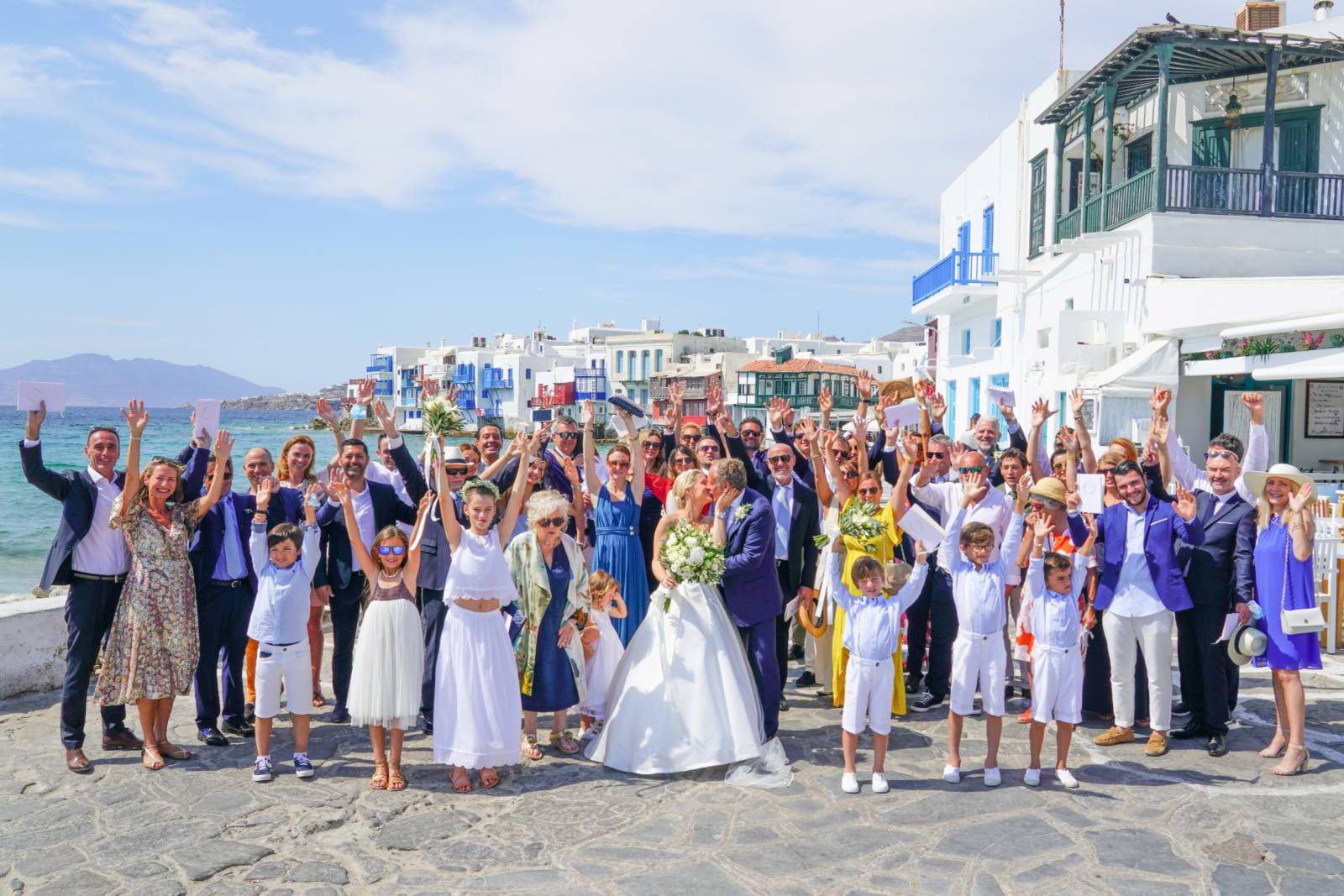 organisation de mariage à Mykonos